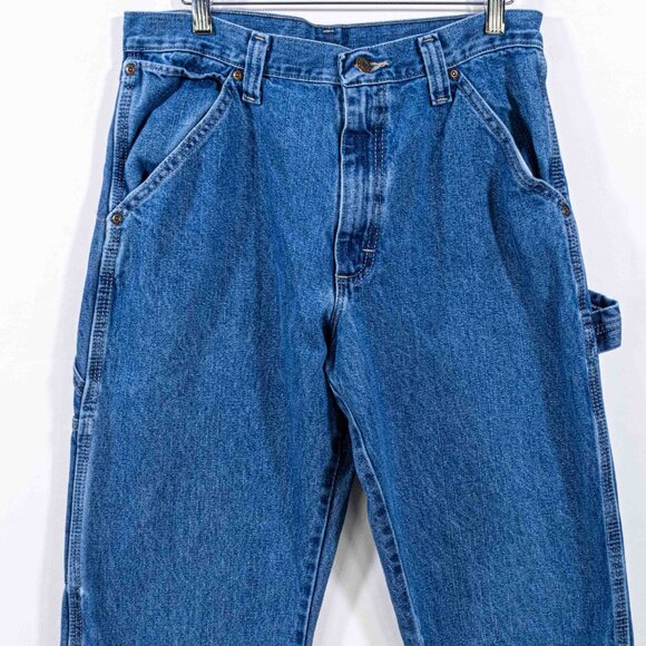 Wrangler Carpenter Workwear Jeans Skate 32 x 34 Streetwear Grunge - Picture 5 of 5